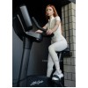 Гладкий комбінізон Leggings Body Crop T-shirt model 31 (Crema)